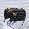 69304625f09edb6de4c4de62 Chanel 2022 Autumn/Winter New Arrival Gold Ball Makeup Compact Mini Storage Box