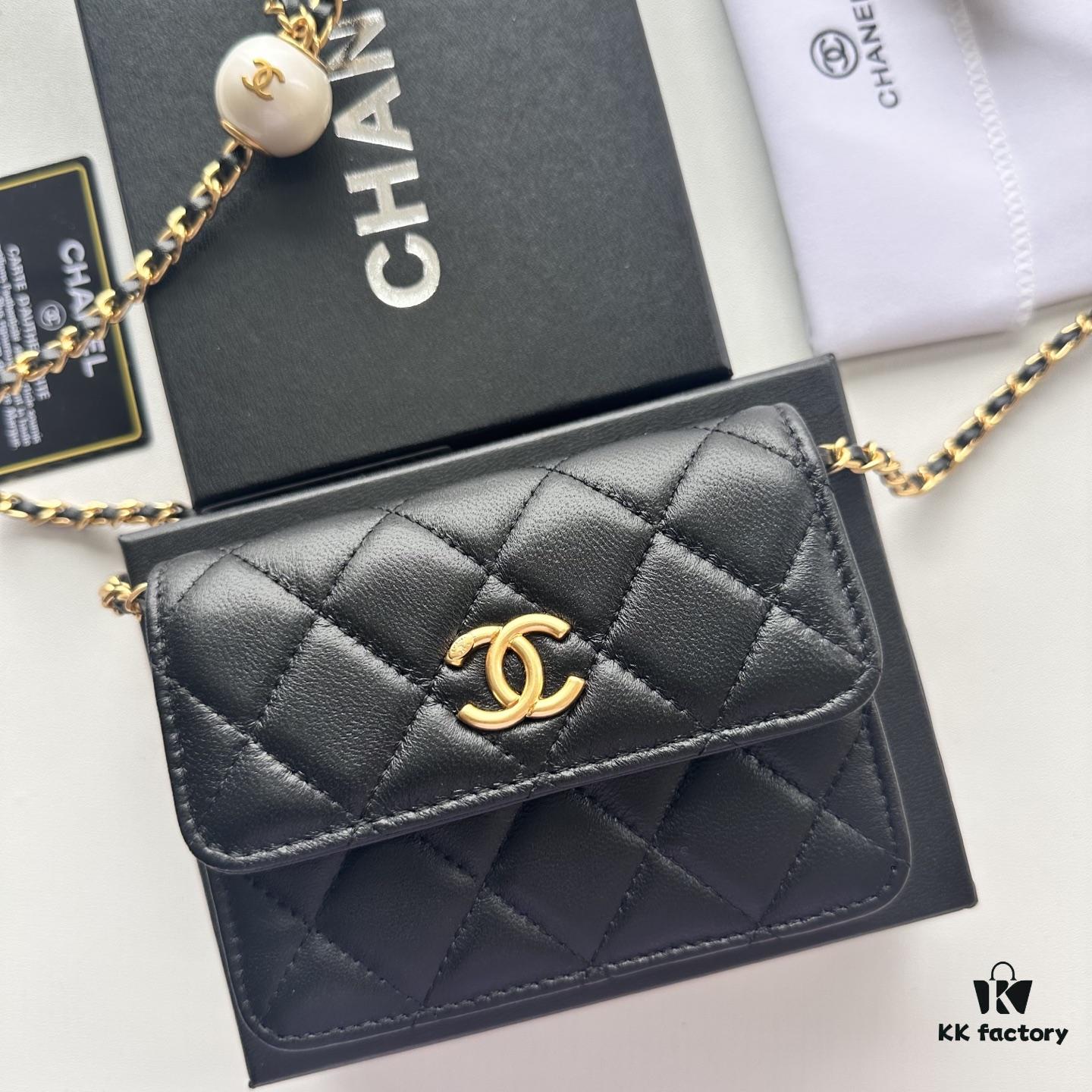 6930462af09edb6de4c4de68 Chanel Boutique Style ❤❤ Caviar Leather with Pearl and Chain Hardware, Full Leather Interior and Exterior, High-Quality Craftsmanship, Gold-Tone Clasp, Can Be Worn as Shoulder Bag, Crossbody or Waist Bag