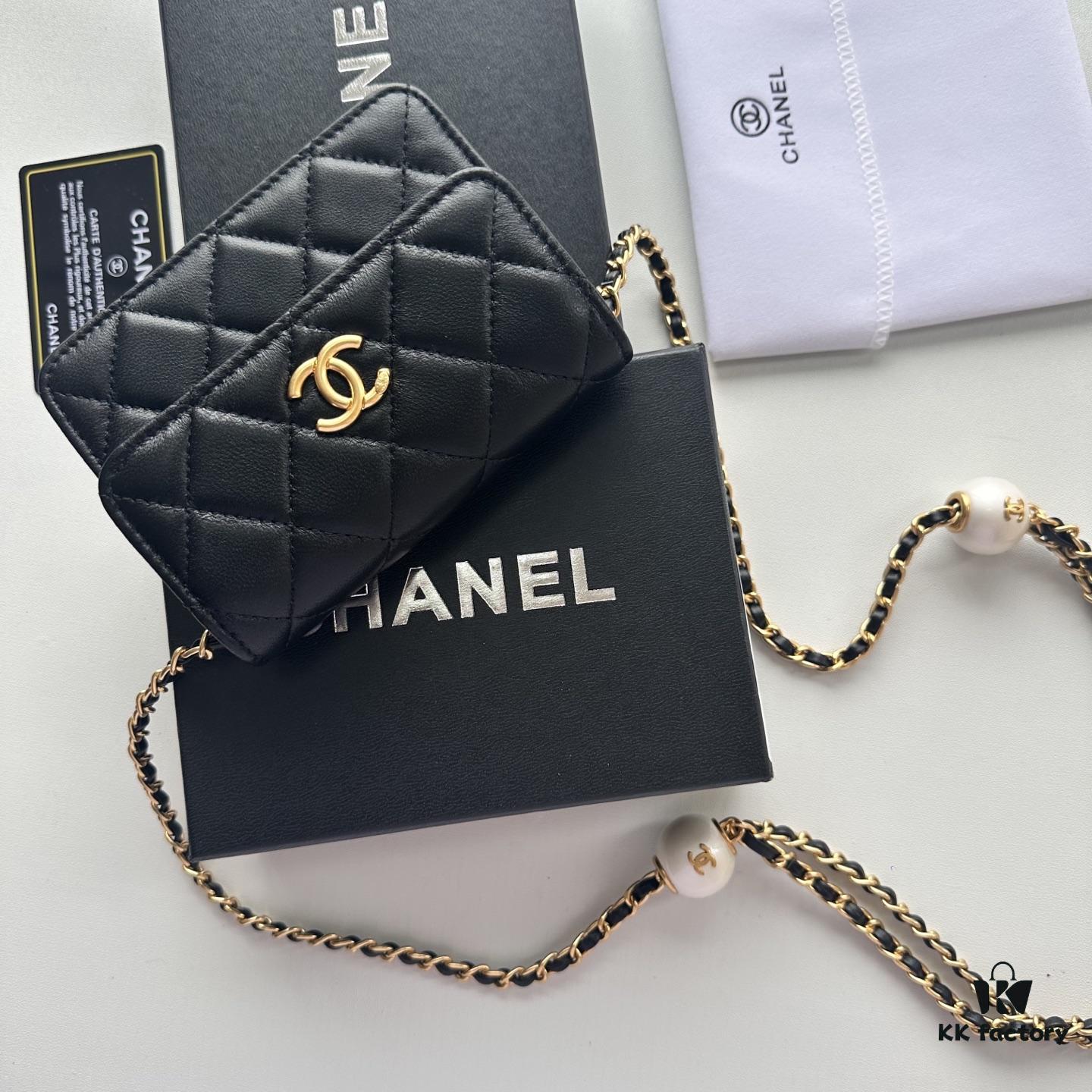 6930462bf09edb6de4c4de69 Chanel Boutique Style ❤❤ Caviar Leather with Pearl and Chain Hardware, Full Leather Interior and Exterior, High-Quality Craftsmanship, Gold-Tone Clasp, Can Be Worn as Shoulder Bag, Crossbody or Waist Bag