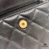 69304637f09edb6de4c4de76 Best-selling Chanel-style Quilted Caviar Leather Bag with Pearl and Chain Hardware
