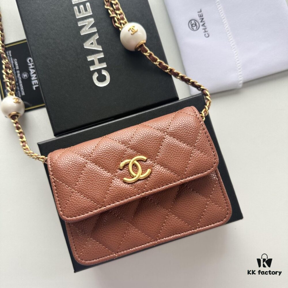 69304641f09edb6de4c4de80 Chanel Boutique Style ❤❤ Caviar Leather with Pearl and Chain Hardware, Full Leather Interior and Exterior, High-Quality Craftsmanship, Gold-Tone Clasp, Can Be Worn as Shoulder Bag, Crossbody or Waist Bag