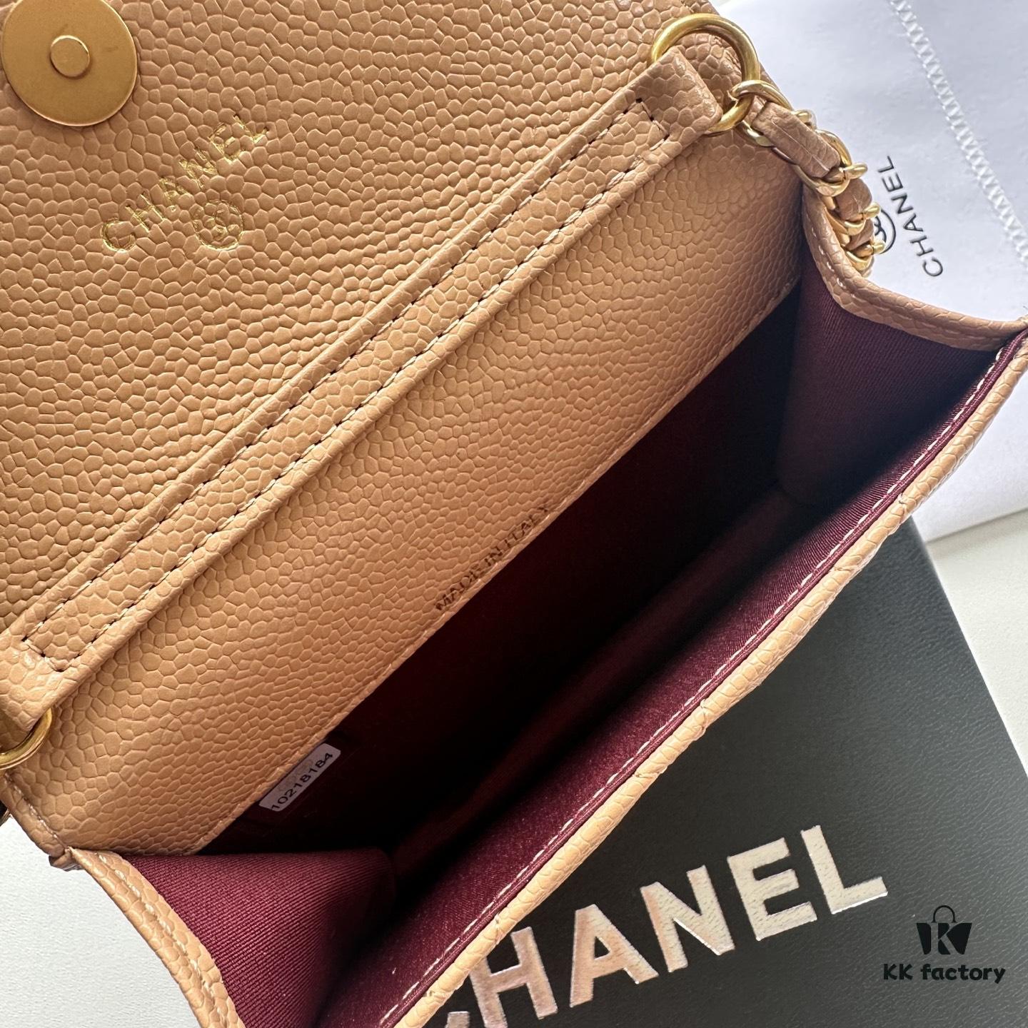6930464ff09edb6de4c4de94 Chanel Luxury Counter Model ❤❤ Caviar Leather with Pearl and Chain Hardware, Full Leather Interior and Exterior, High-Quality Craftsmanship, Gold-Tone Clasp, Can Be Worn as Shoulder Bag, Crossbody or Waist Bag