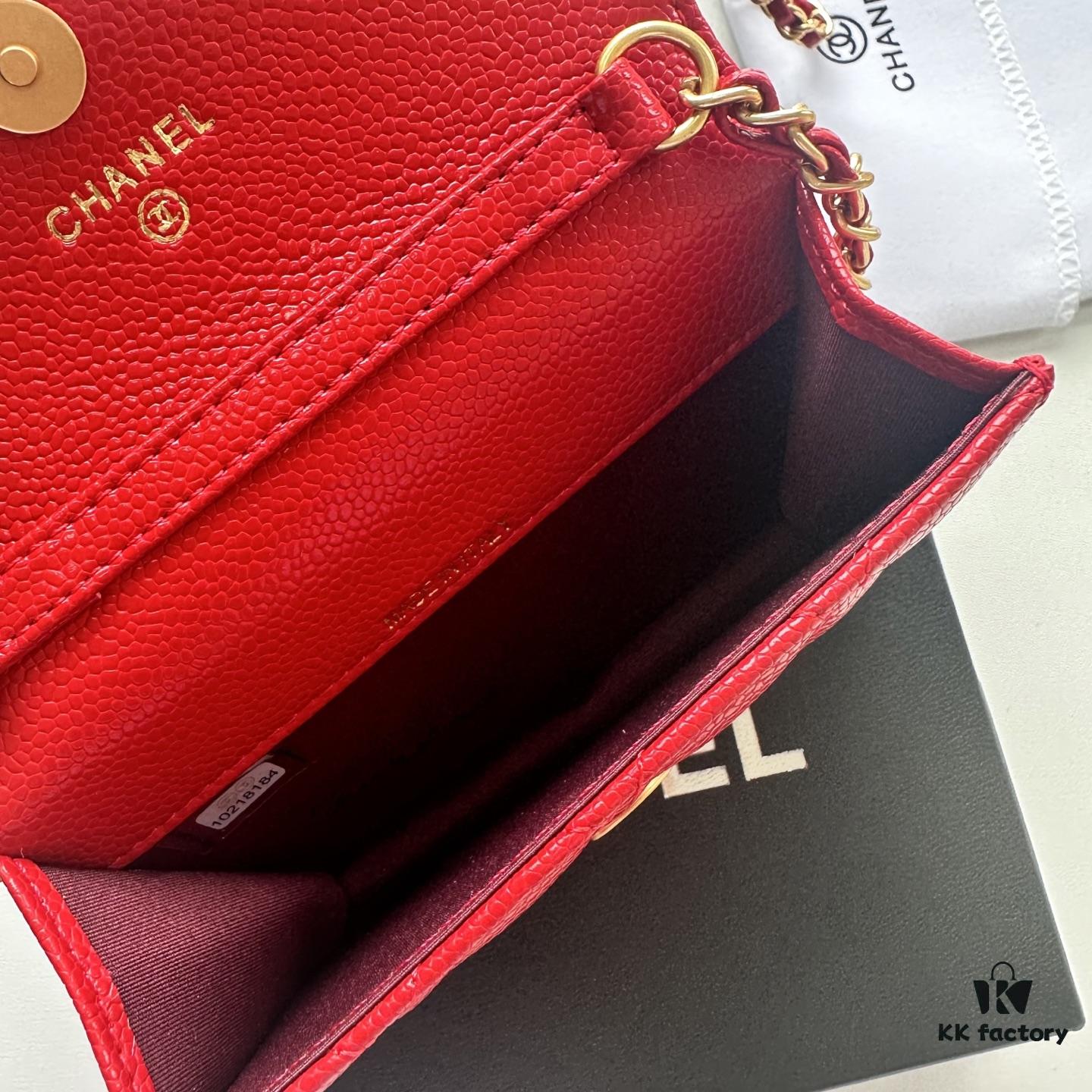 69304672f09edb6de4c4debe Chanel Chanel Counter Style ❤❤ Caviar Leather with Pearl and Chain Hardware, Full Leather Inside and Out, High-Quality Craftsmanship, Gold Buckle, Shoulder or Crossbody Wear, Can Be Used as Waist Bag