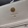 Chanel Luxury Counter Model ❤❤ Caviar Leather with Pearl and Chain Hardware, Full Leather Inside and Out, High-Quality Craftsmanship, Gold-Tone Clasp, Shoulder or Crossbody Wear, Can Be Used as Waist Bag