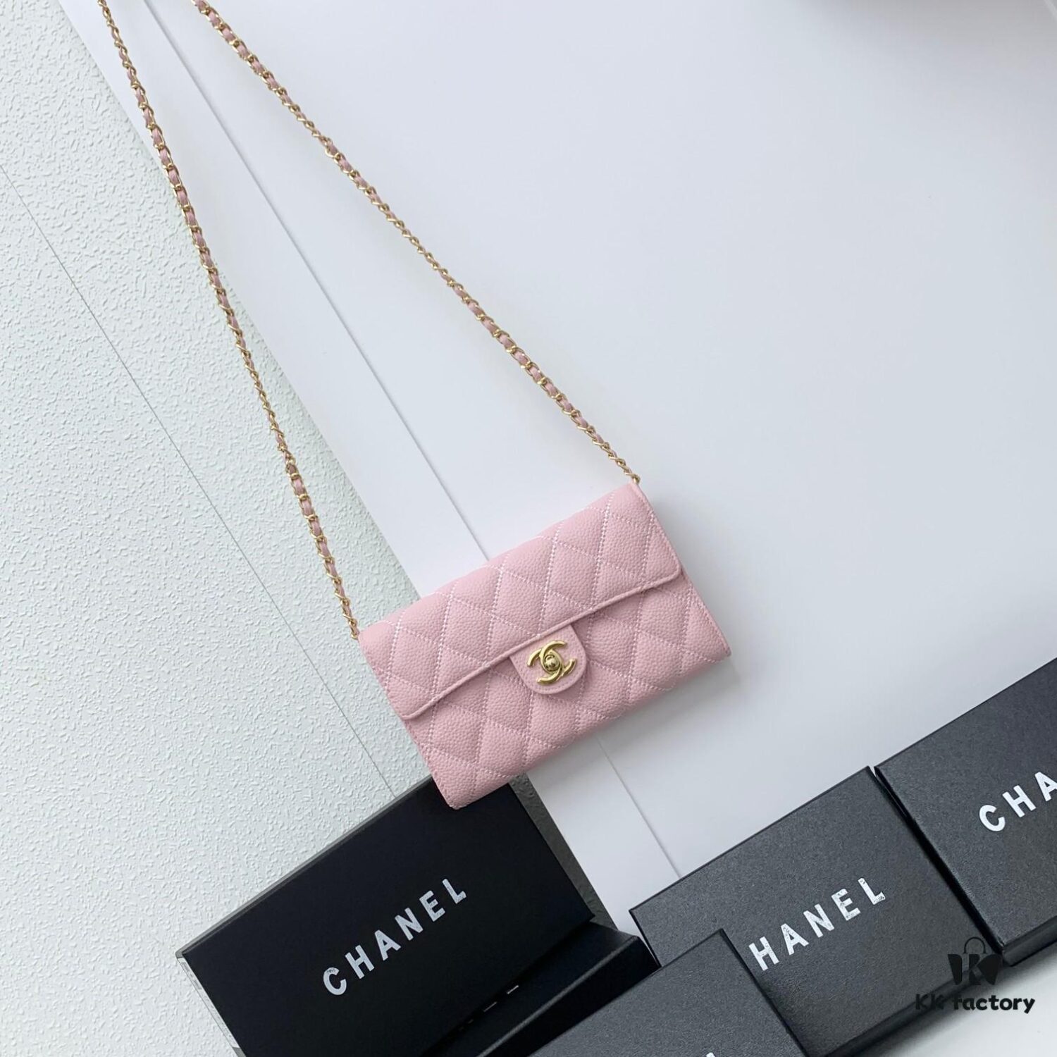 6930468bf09edb6de4c4dee2 Chanel Classic Quilted Shoulder Crossbody Bag in Calfskin with Chain