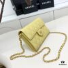 6930468cf09edb6de4c4dee7 Chanel Classic Quilted Shoulder Crossbody Mini Bag in Calfskin with CC Logo