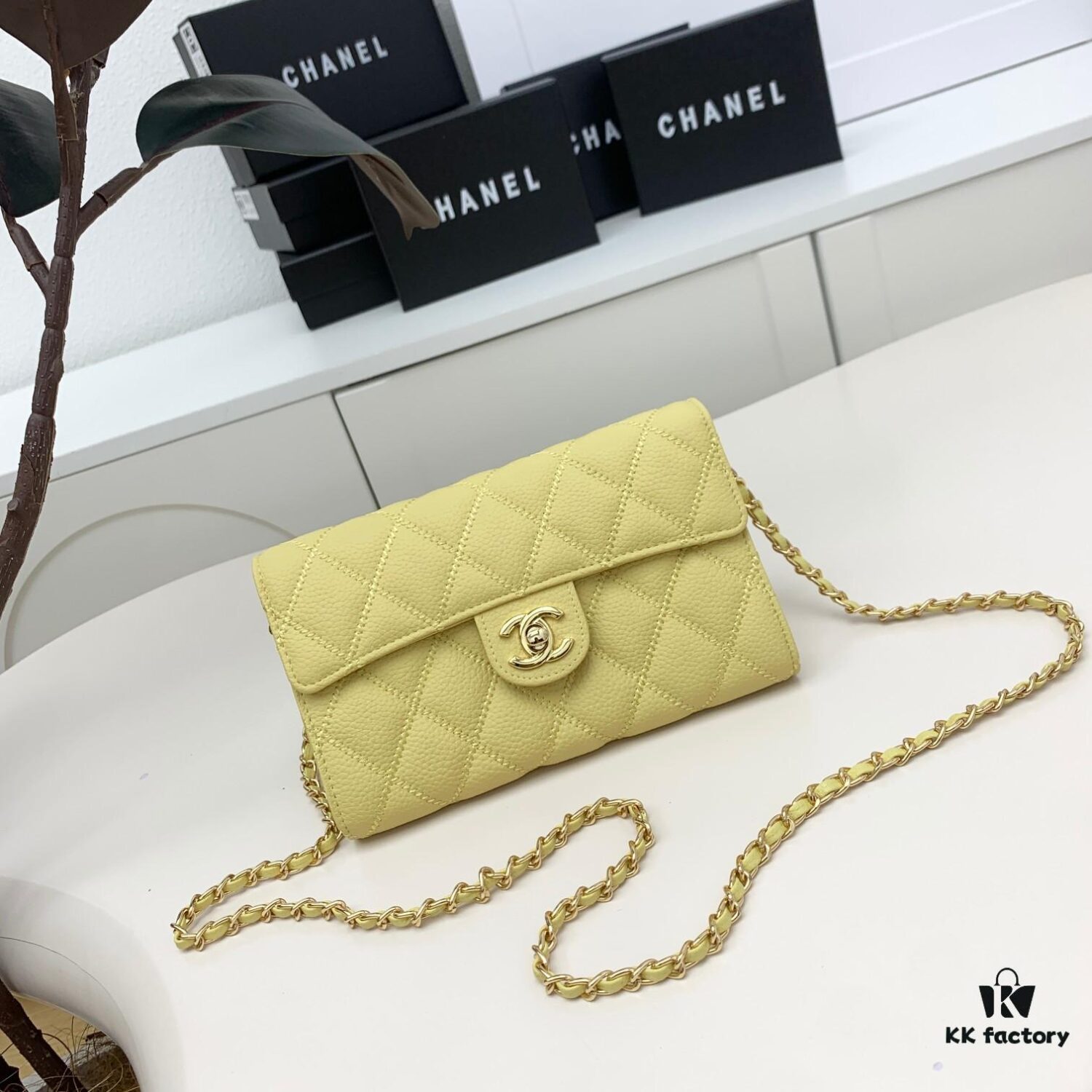6930468ef09edb6de4c4dee8 Chanel Classic Quilted Shoulder Crossbody Mini Bag in Calfskin with CC Logo