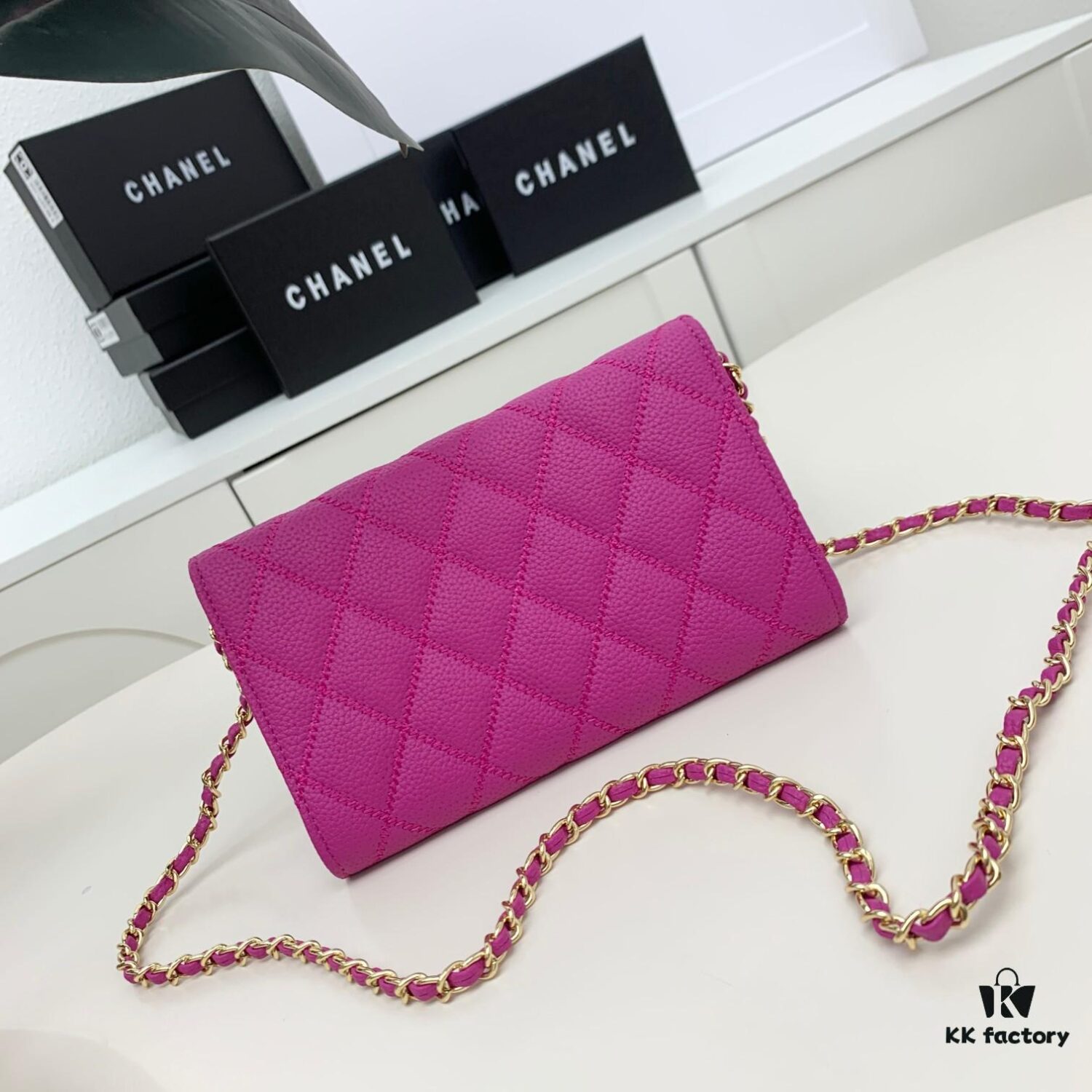 69304690f09edb6de4c4deed Chanel Classic Quilted Shoulder Crossbody Mini Bag in Calfskin with CC Logo
