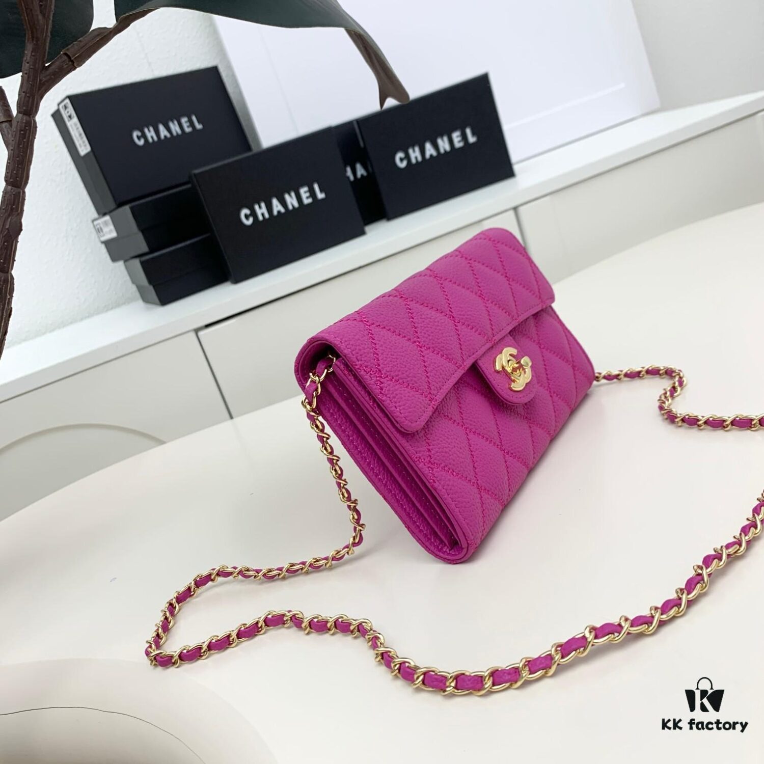 69304690f09edb6de4c4deee Chanel Classic Quilted Shoulder Crossbody Mini Bag in Calfskin with CC Logo