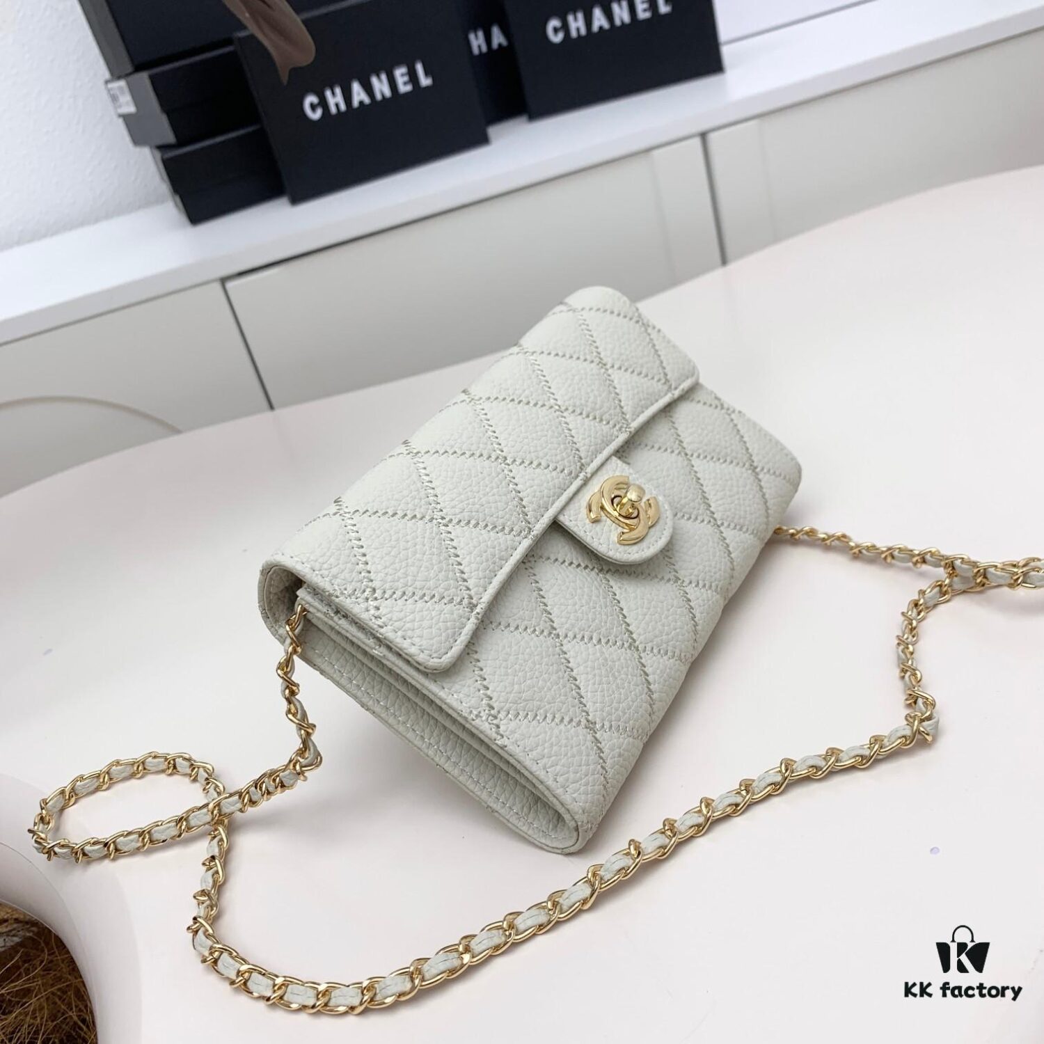69304695f09edb6de4c4def6 Chanel Classic Quilted Leather Shoulder Crossbody Bag with Chain
