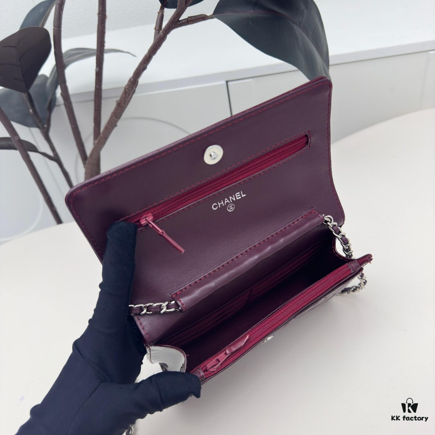 693046caf09edb6de4c4df2c Top Quality Original Chanel WOC Classic Lucky Bag, Can Be Worn Crossbody or Shoulder, Chain Stowable Inside for Clutch Use
