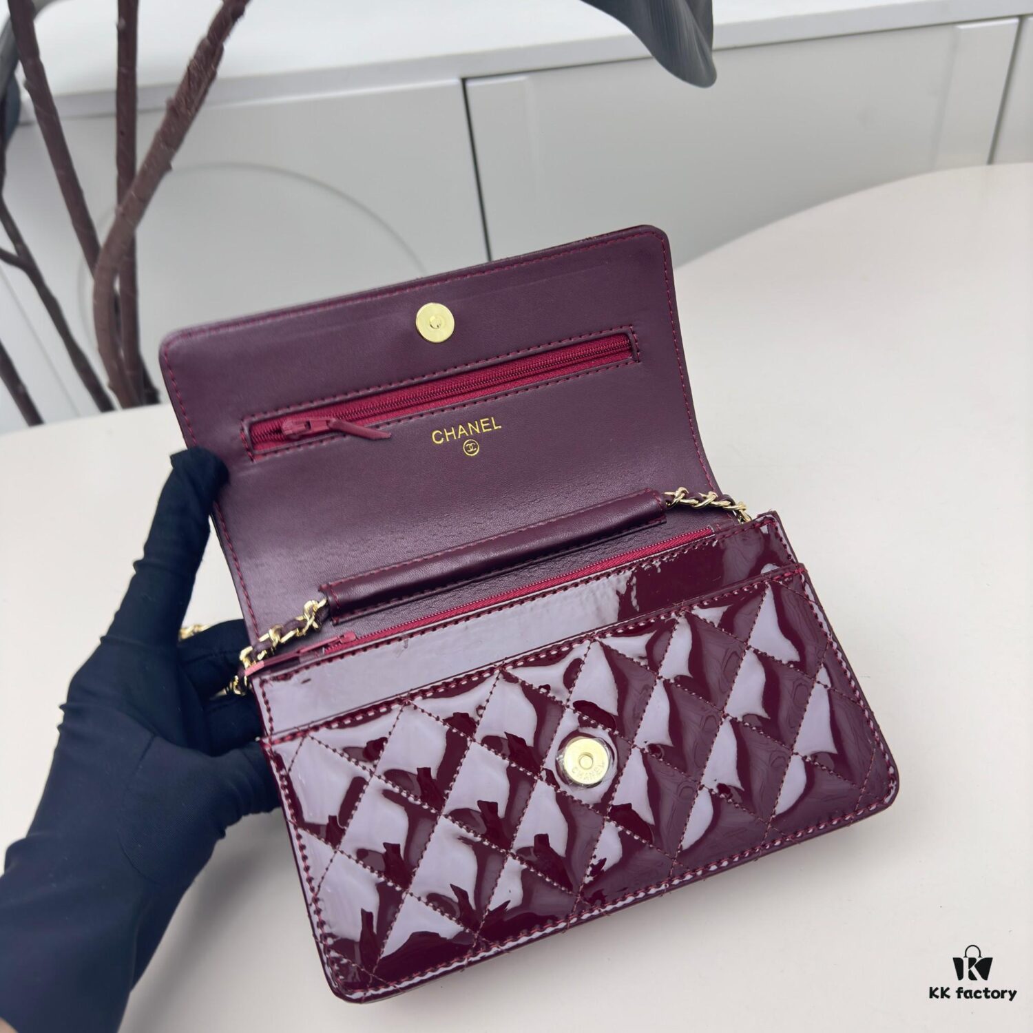 693046dbf09edb6de4c4df3f Top Quality Authentic Chanel WOC Classic Fortune Bag 🐑