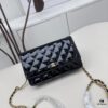693046ddf09edb6de4c4df42 Top Quality Authentic Sheepskin Chanel WOC Classic Fortune Bag, Adjustable Chain for Crossbody or Shoulder Wear, Compact Yet Spacious with Card Slots, Zipper Compartment, and Coin Pocket