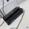 693046dff09edb6de4c4df44 Top Quality Authentic Sheepskin Chanel WOC Classic Fortune Bag, Adjustable Chain for Crossbody or Shoulder Wear, Compact Yet Spacious with Card Slots, Zipper Compartment, and Coin Pocket