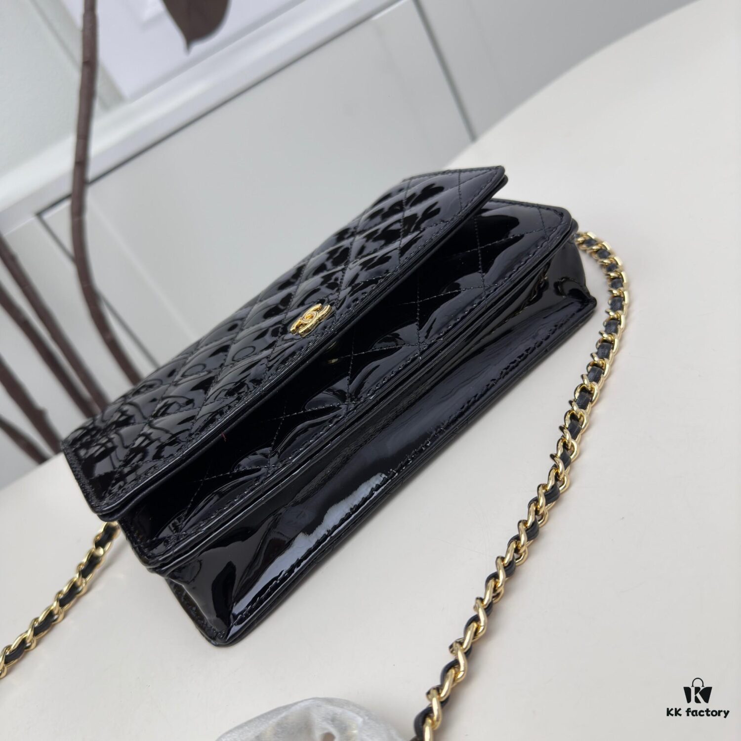 693046dff09edb6de4c4df44 Top Quality Authentic Sheepskin Chanel WOC Classic Fortune Bag, Adjustable Chain for Crossbody or Shoulder Wear, Compact Yet Spacious with Card Slots, Zipper Compartment, and Coin Pocket