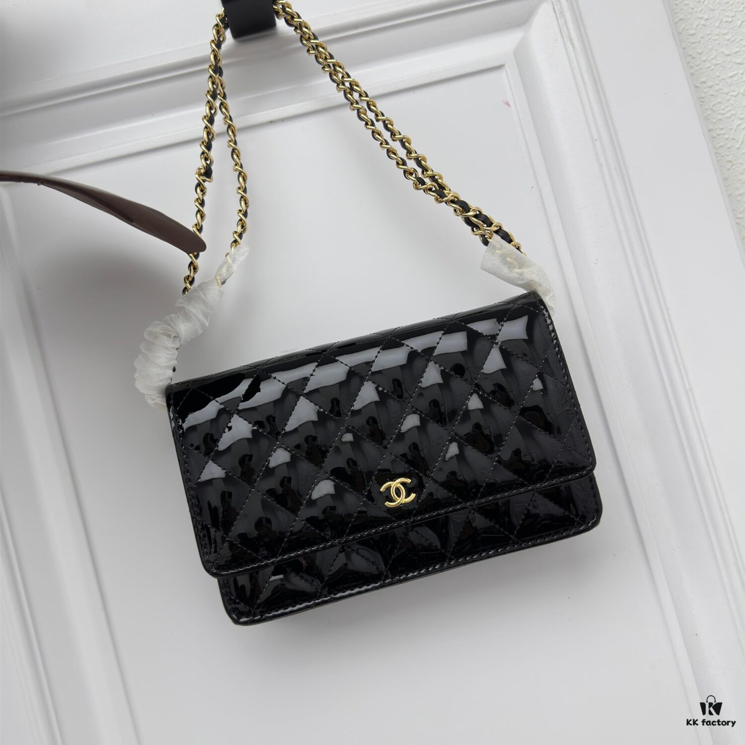 693046e7f09edb6de4c4df4b Top Quality Authentic Sheepskin Chanel WOC Classic Fortune Bag, Adjustable Chain for Crossbody or Shoulder Wear, Compact Yet Spacious with Card Slots, Zipper Compartment, and Coin Pocket