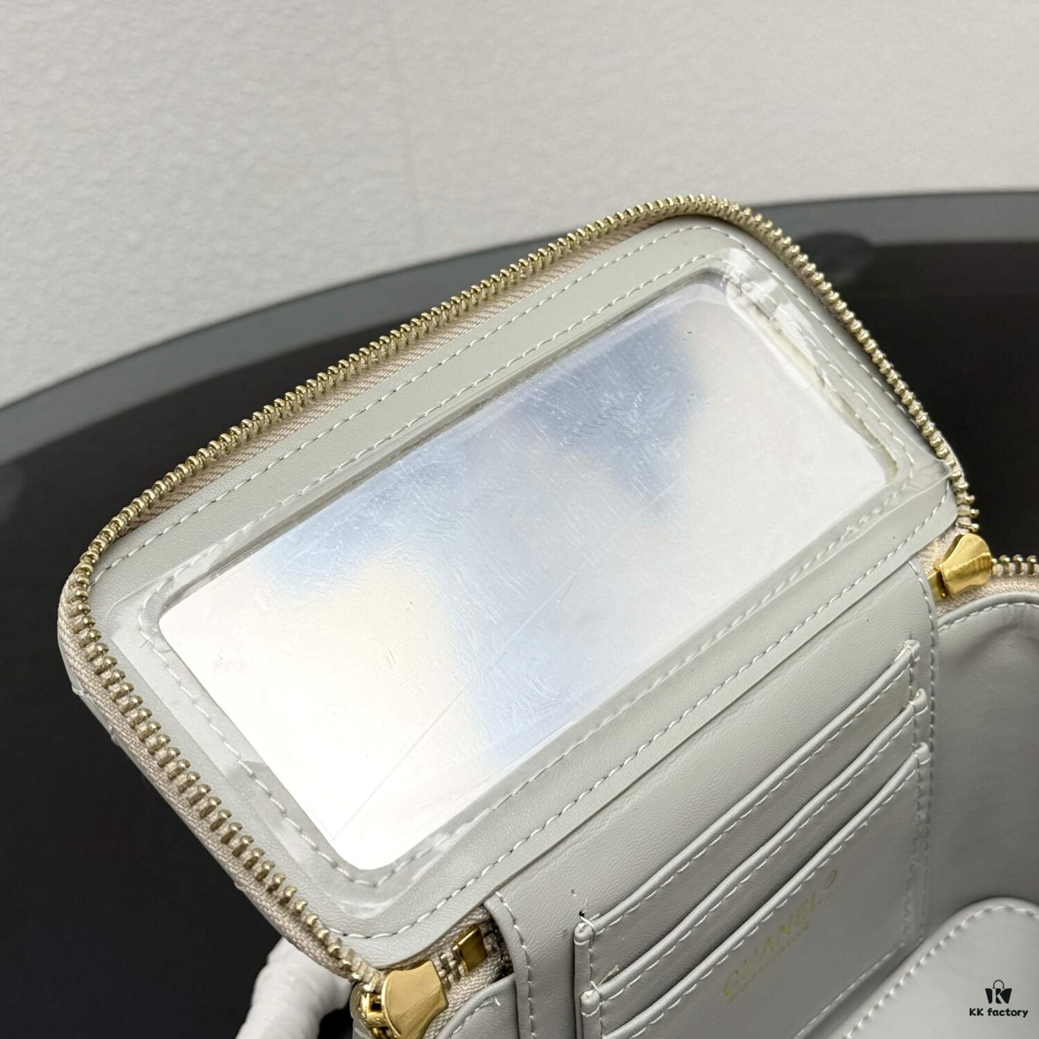 6930470af09edb6de4c4df67 Bestselling Upgraded Chanel-Style Box Makeup Bag with Rhinestone Handle