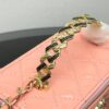 69304714f09edb6de4c4df6c Bestselling Upgraded Chanel-Style Box Clutch with Rhinestone Handle