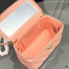 69304714f09edb6de4c4df6d Bestselling Upgraded Chanel-Style Box Clutch with Rhinestone Handle