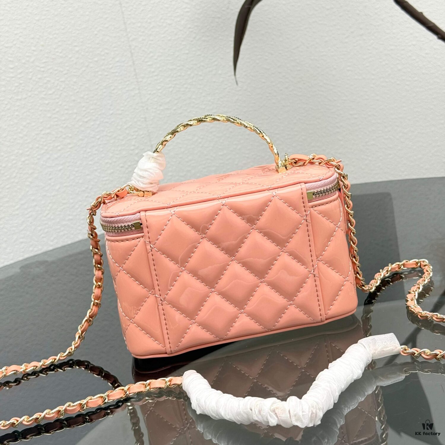 69304715f09edb6de4c4df6f Bestselling Upgraded Chanel-Style Box Clutch with Rhinestone Handle