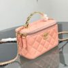 69304717f09edb6de4c4df71 Bestselling Upgraded Chanel-Style Box Clutch with Rhinestone Handle