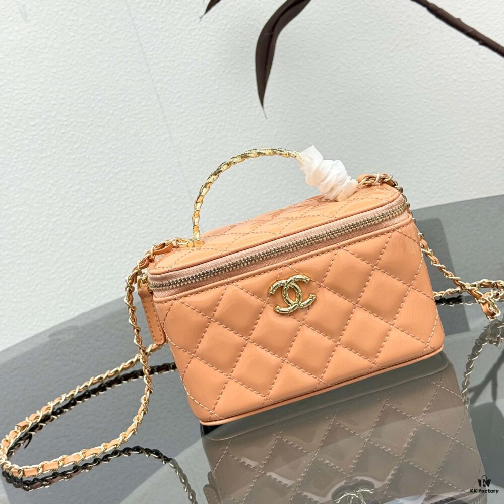 69304727f09edb6de4c4df7a Bestselling Upgraded Chanel-style Box Clutch with Rhinestone Handle