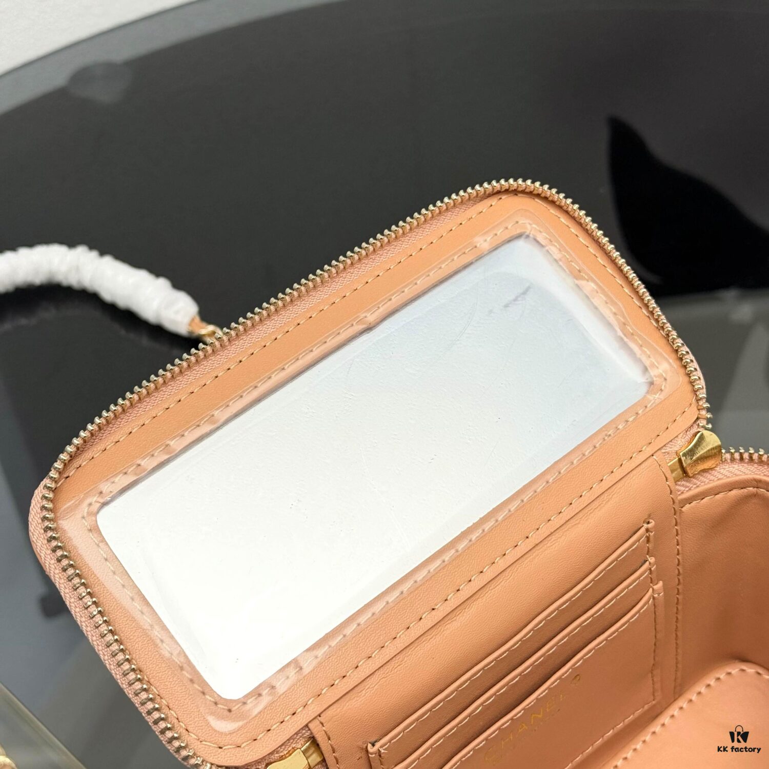 69304730f09edb6de4c4df81 Bestselling Upgraded Chanel-style Box Clutch with Rhinestone Handle