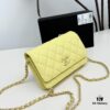 69304730f09edb6de4c4df82 Chanel Classic WOC Fortune Bag in New CF Series Caviar Leather and Smooth Lambskin - Summer Perfect, Timeless Style for All Seasons, 19cm