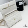 6930473cf09edb6de4c4df8d Chanel Classic WOC Bag in CF Series Caviar Leather and Smooth Lambskin - New Color, Perfect for Summer and All Seasons, 19cm