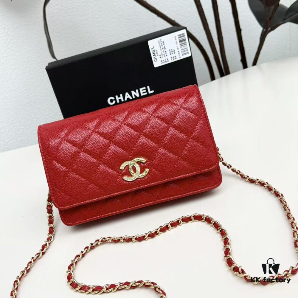 6930473cf09edb6de4c4df90 New Color CF Series Caviar Calfskin Smooth Lamb Leather Chanel Classic WOC Fortune Bag