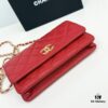 69304741f09edb6de4c4df97 New Color CF Series Caviar Calfskin Smooth Lamb Leather Chanel Classic WOC Fortune Bag