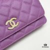 69304747f09edb6de4c4df9f Chanel Classic WOC Fortune Bag in New CF Series Caviar Leather and Smooth Lambskin