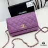 69304749f09edb6de4c4dfa0 Chanel Classic WOC Fortune Bag in New CF Series Caviar Leather and Smooth Lambskin