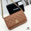 69304750f09edb6de4c4dfaa New Arrival Upgraded Version CF Series Caviar Calfskin Smooth Lambskin Chanel Classic WOC Lucky Bag in New Color