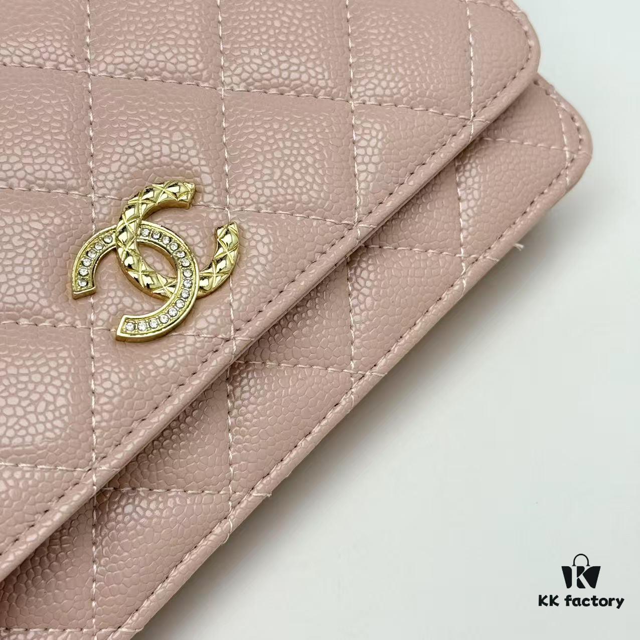 69304754f09edb6de4c4dfb0 New Color CF Series Caviar Calfskin Smooth Lamb Leather Chanel Classic WOC Fortune Bag