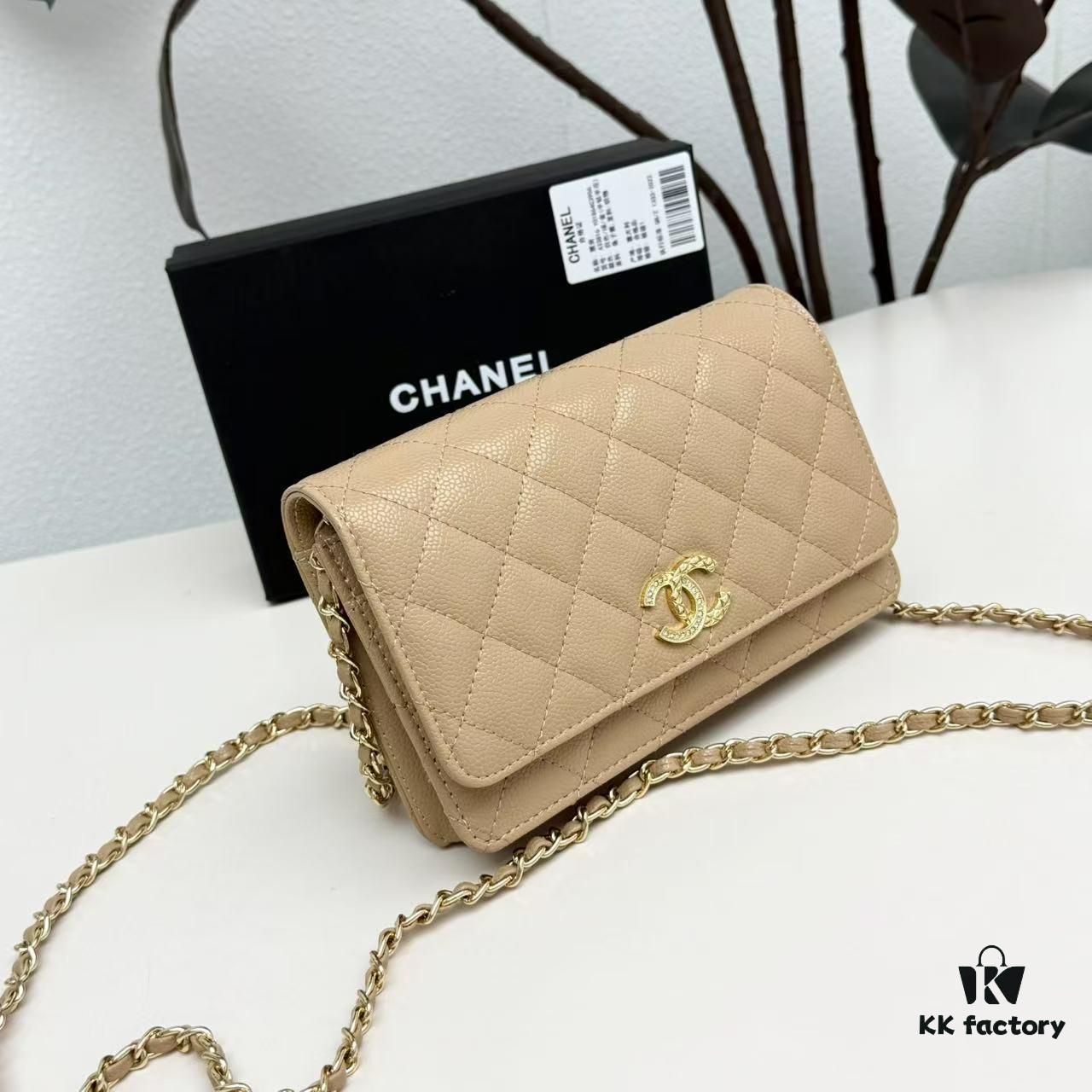 69304759f09edb6de4c4dfb6 Chanel Classic WOC Bag in CF Series Caviar Leather and Smooth Lamb Skin - New Color Launch