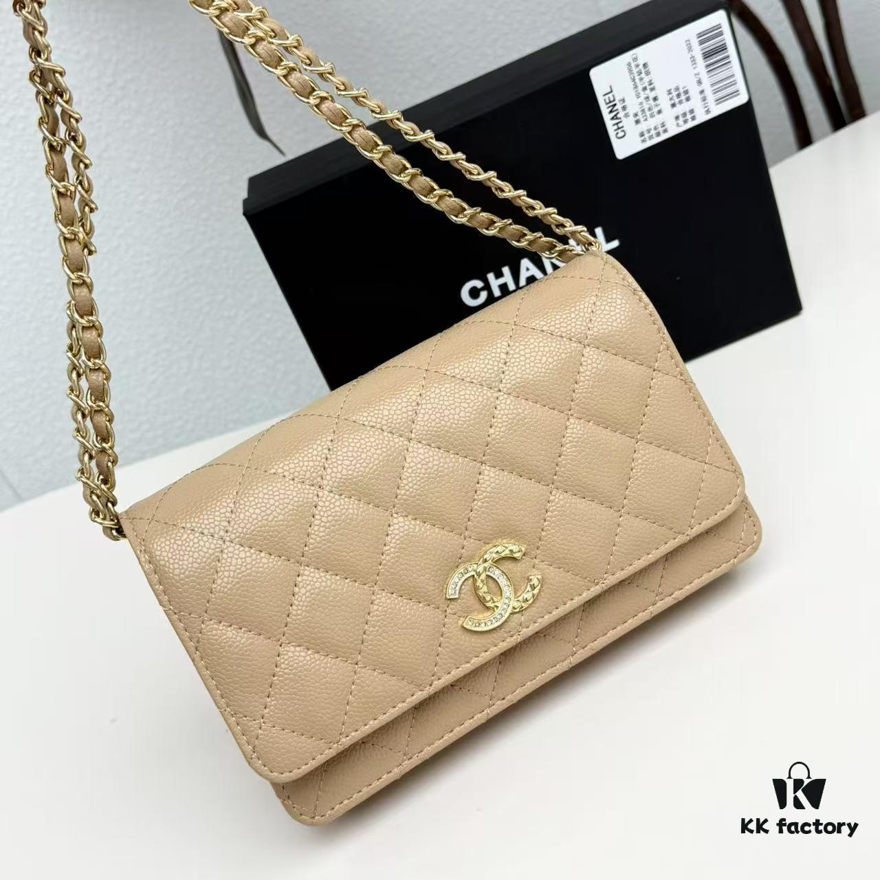 6930475af09edb6de4c4dfb8 Chanel Classic WOC Bag in CF Series Caviar Leather and Smooth Lamb Skin - New Color Launch