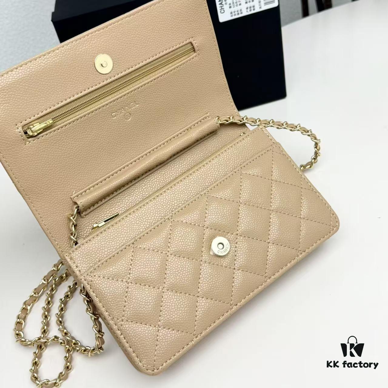 6930475af09edb6de4c4dfb9 Chanel Classic WOC Bag in CF Series Caviar Leather and Smooth Lamb Skin - New Color Launch