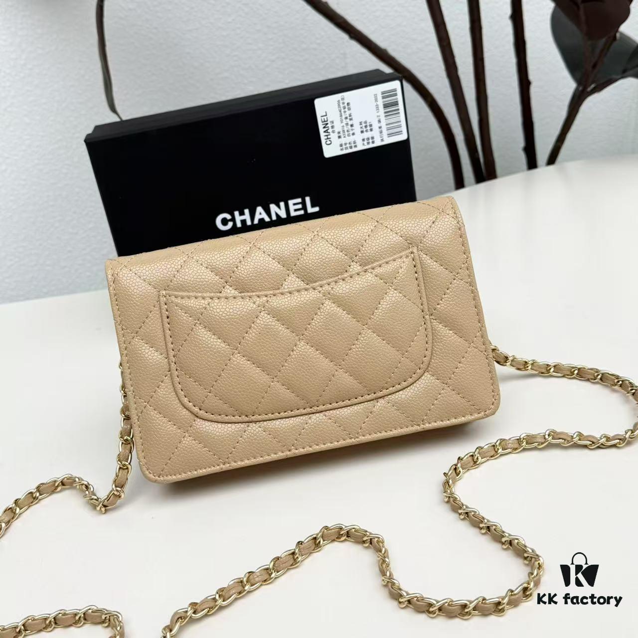 6930475af09edb6de4c4dfba Chanel Classic WOC Bag in CF Series Caviar Leather and Smooth Lamb Skin - New Color Launch