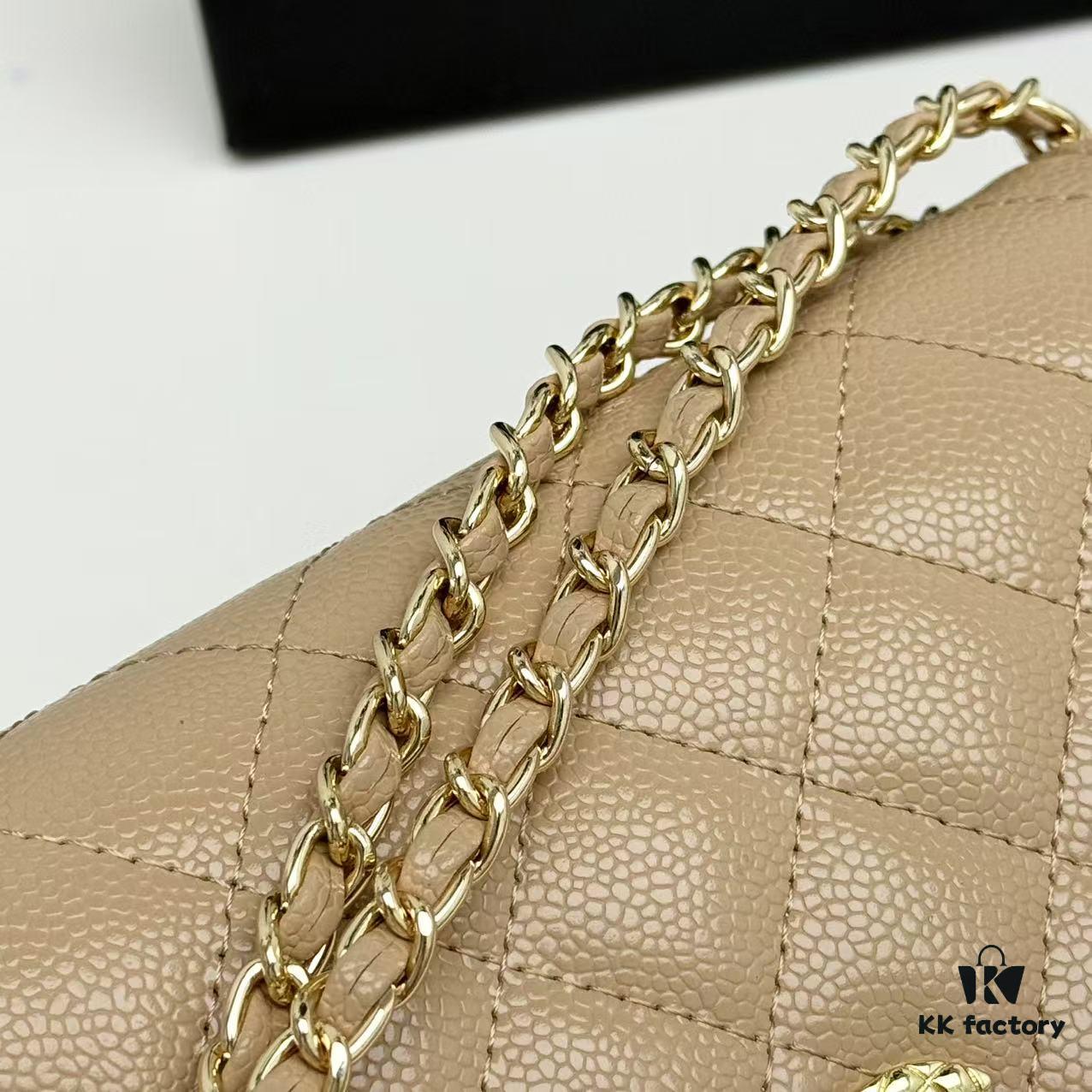 6930475ef09edb6de4c4dfbc Chanel Classic WOC Bag in CF Series Caviar Leather and Smooth Lamb Skin - New Color Launch