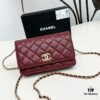 69304760f09edb6de4c4dfbe Chanel Classic WOC Fortune Bag in New CF Series Caviar Leather and Smooth Lamb Skin – Perfect for Summer and All Seasons