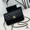 69304768f09edb6de4c4dfc4 New Color CF Series Caviar Grain Calfskin Smooth Lamb Leather Chanel Classic WOC Fortune Bag