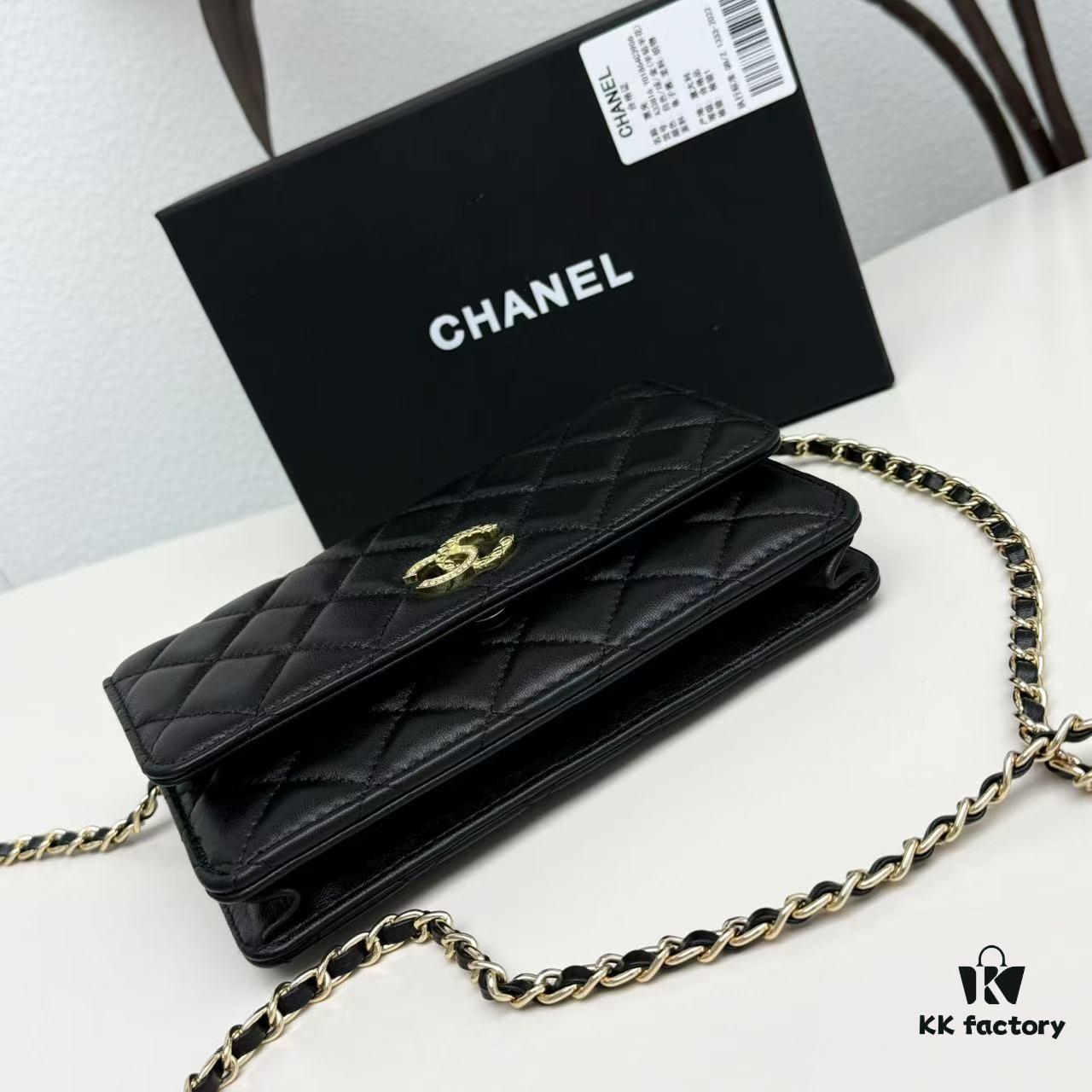 6930476df09edb6de4c4dfc6 New Color CF Series Caviar Grain Calfskin Smooth Lamb Leather Chanel Classic WOC Fortune Bag