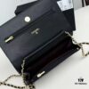 6930476ef09edb6de4c4dfc9 New Color CF Series Caviar Grain Calfskin Smooth Lamb Leather Chanel Classic WOC Fortune Bag