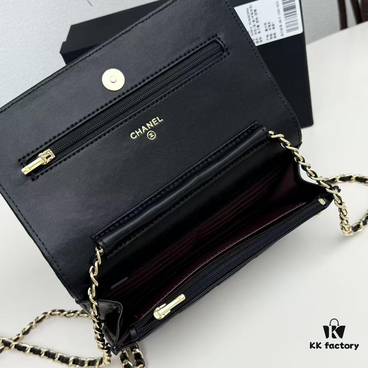 6930476ef09edb6de4c4dfc9 New Color CF Series Caviar Grain Calfskin Smooth Lamb Leather Chanel Classic WOC Fortune Bag