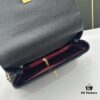 6930478bf09edb6de4c4dfda Calfskin Leather Shoulder & Top Handle Bag with Lizard Texture and Chanel-Style Hardware