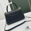 69304793f09edb6de4c4dfdd Calfskin Leather Handbag with Lizard Texture, Exclusive Hardware Design, Chanel Style, Dual Carry Tote & Shoulder Bag