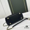 693047a0f09edb6de4c4dfe3 Calfskin Leather Handbag with Lizard Texture, Exclusive Hardware Design, Chanel Style, Dual Carry Tote & Shoulder Bag