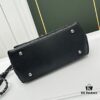 693047ccf09edb6de4c4dff8 Calfskin Leather Shoulder & Top Handle Bag with Lizard Texture and Chanel-Style Hardware