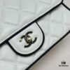 693047d2f09edb6de4c4dffb CHANEL 25P Panda Spring/Summer Collection - Luxurious Lambskin with Gold Hardware, Black and White Classic Quilted Design